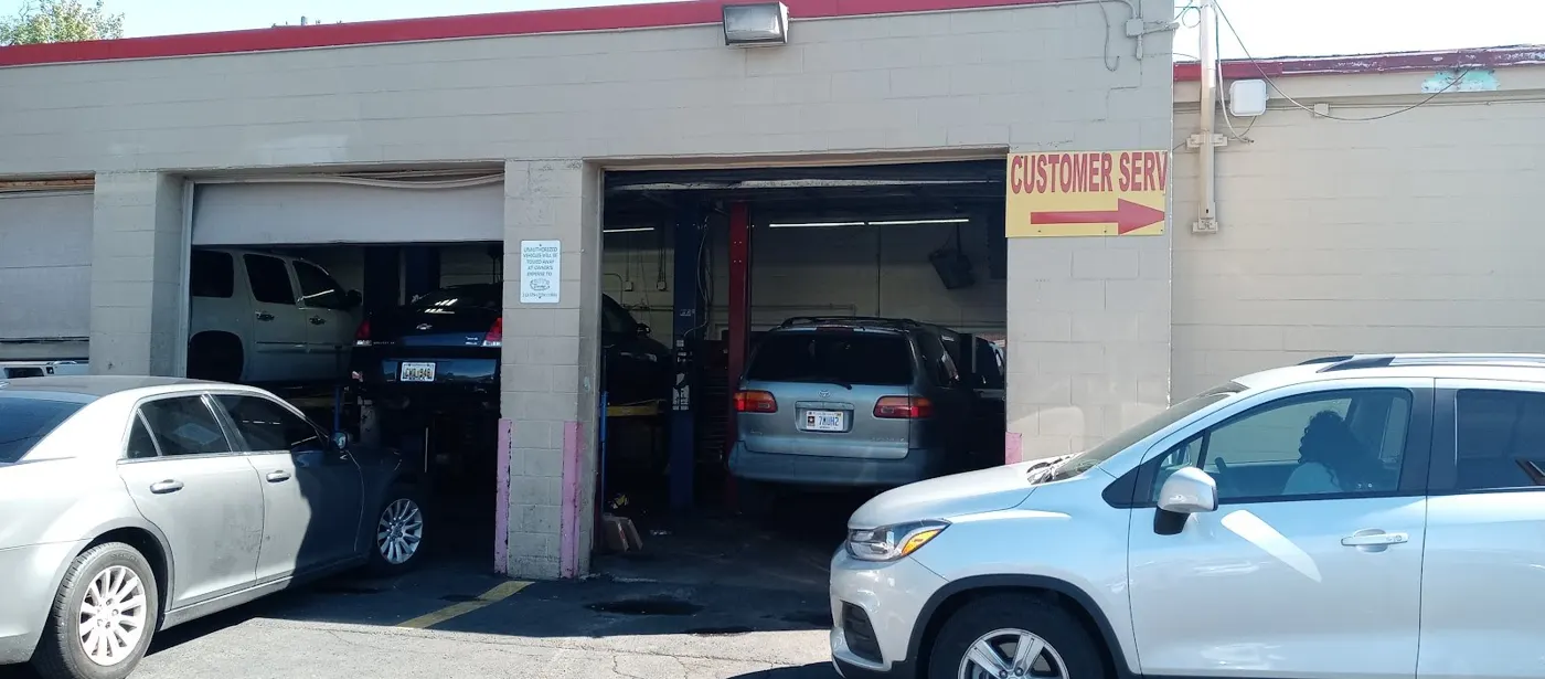 The shop at the corner of Grand River and Outer Drive
